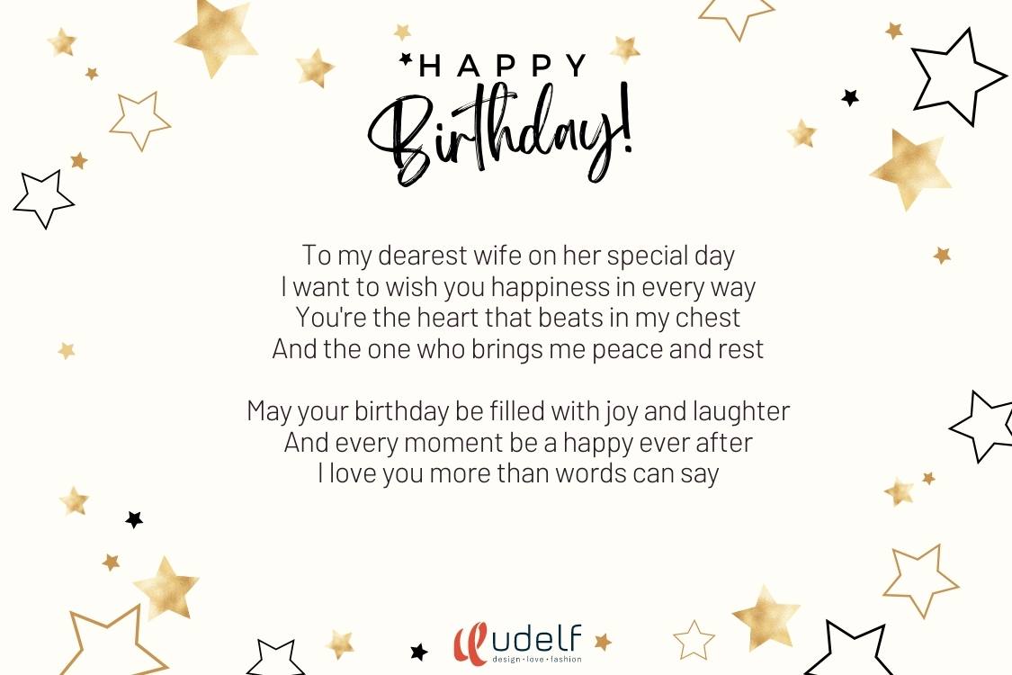 Birthday Poem For Wife